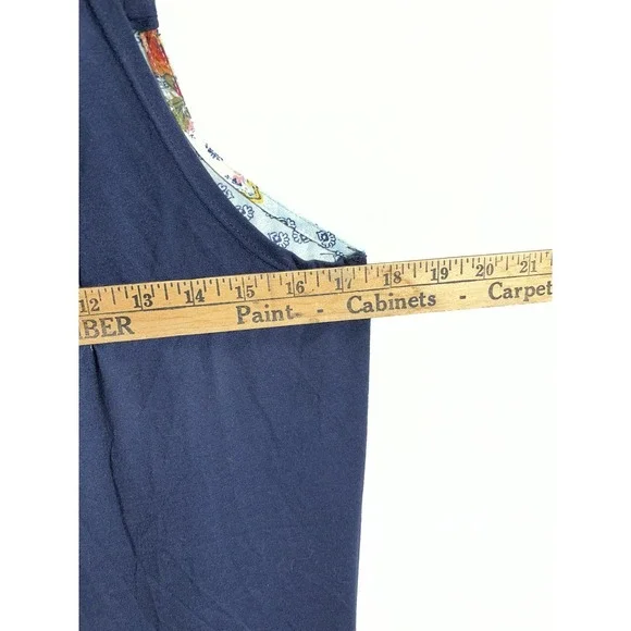 Rewind Womens Medium Floral Cami Tank Top Gathered Straps Flowy Cottage Core M - Picture 7 of 8